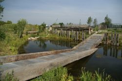 Hergebruik meerpalen Wilde Weelde Wereld. Foto: Vis Ã  Vis Ontwerpers